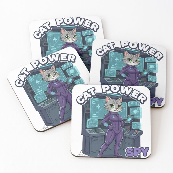 Item preview, Cat Power: The Galactic Explorers designed and sold by AlphaPrint2410.