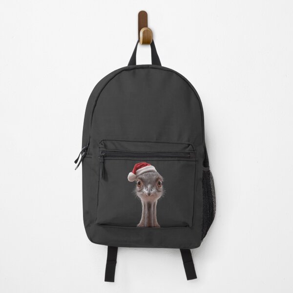 Item preview, Christmas Lyrebird with Santa Hat designed and sold by LazyOwlStore.
