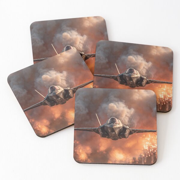 Item preview, RAF F35B Lightning II Dispatching Flares Over Lincolnshire designed and sold by Skyframe Aviation.
