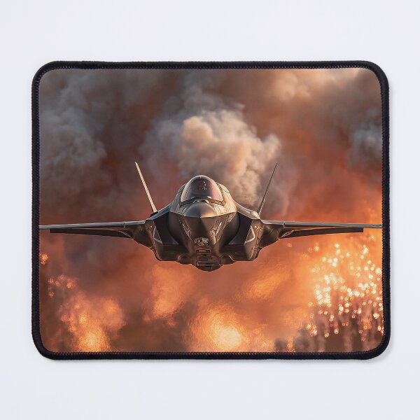 Item preview, RAF F35B Lightning II Dispatching Flares Over Lincolnshire designed and sold by Skyframe Aviation.