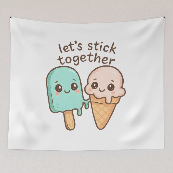 Item preview, Let’s Stick Together designed and sold by SignumShop.