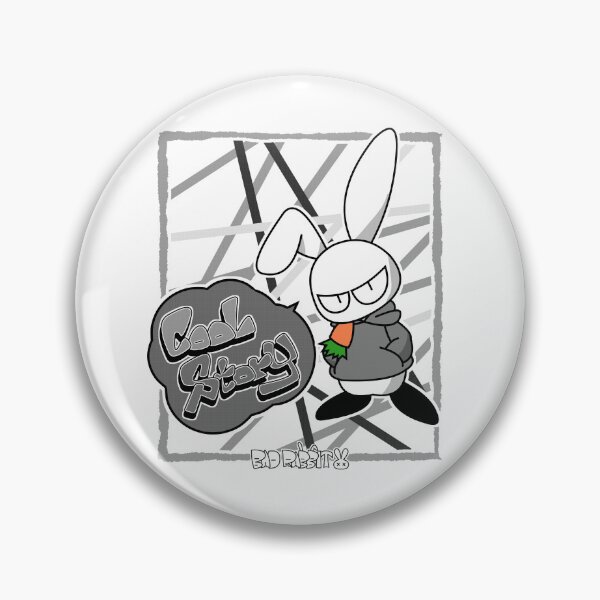 Item preview, BAD RABBIT SERIES – Deadpan Bunny Attitude Tees designed and sold by collectionA.