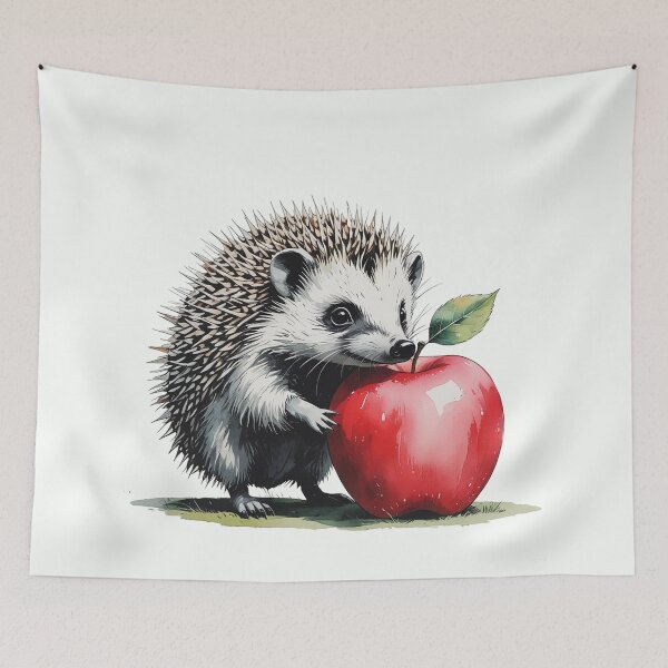 Item preview, Hedgehog apple designed and sold by MargLandmeter.
