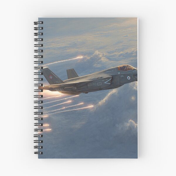 Item preview, F35B Under Combat Conditions Amidst the Flares designed and sold by Skyframe Aviation.