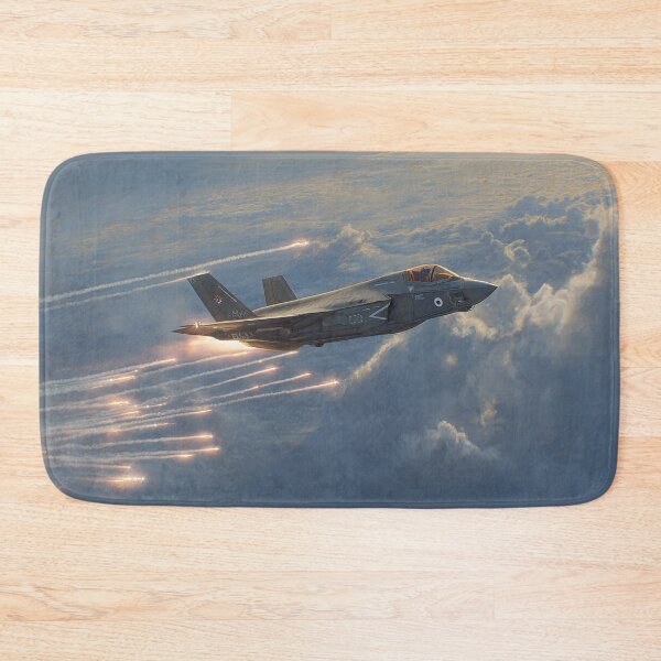 Item preview, F35B Under Combat Conditions Amidst the Flares designed and sold by Skyframe Aviation.