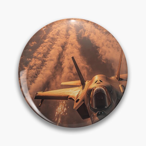 Item preview, Lightning Jet Performing Evasive Actions in Formation designed and sold by Skyframe Aviation.