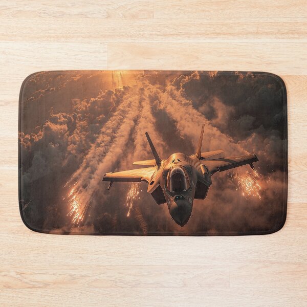 Item preview, Lightning Jet Performing Evasive Actions in Formation designed and sold by Skyframe Aviation.