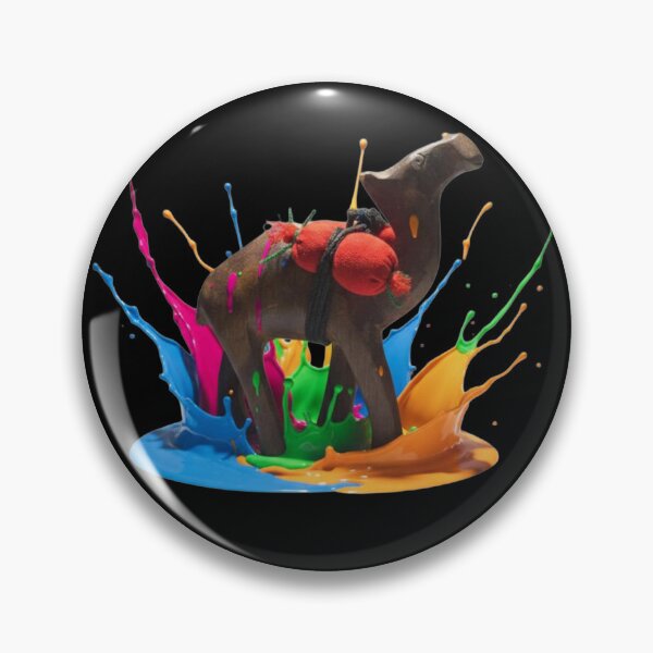 Item preview, The Camel's Colorful Journey. Wooden Steed in Color. designed and sold by ZyVoAli.