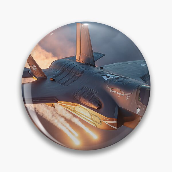 Item preview, RAF Stealth Jet Under Combat Conditions Over England designed and sold by Skyframe Aviation.