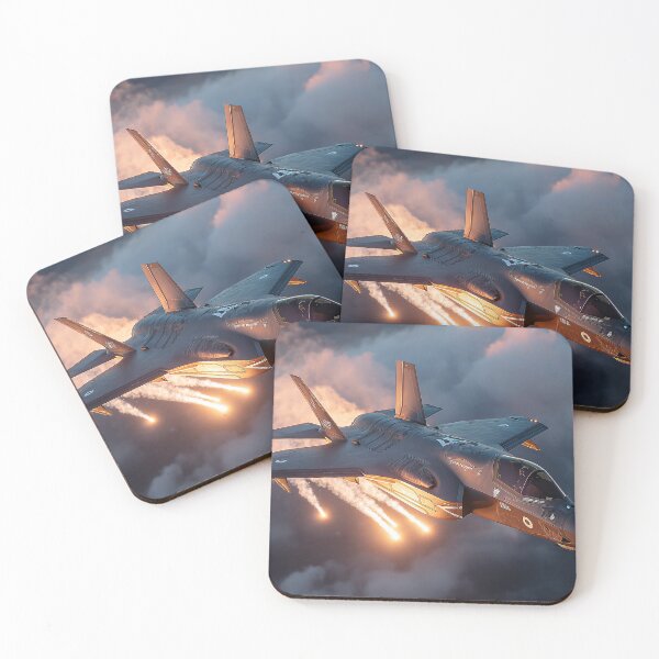 Item preview, RAF Stealth Jet Under Combat Conditions Over England designed and sold by Skyframe Aviation.