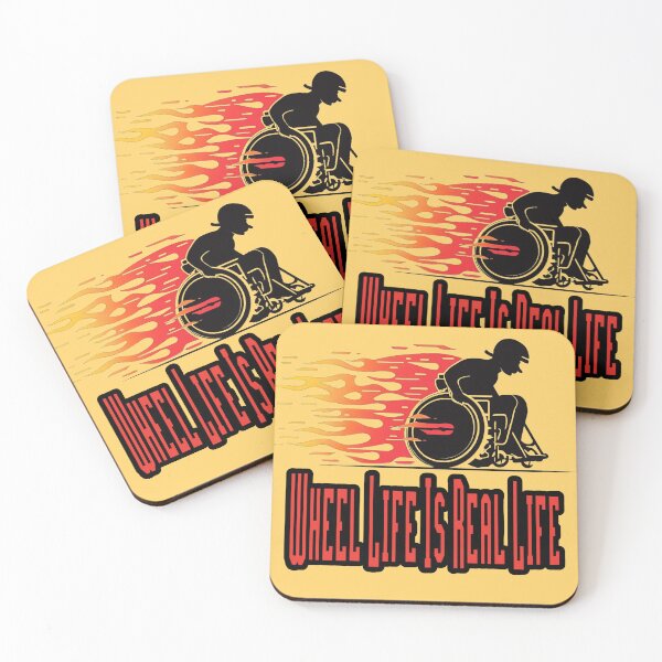Item preview, Wheel Life Is Real Life – Wheelchair Empowerment Quote designed and sold by Ivy-Triggs.