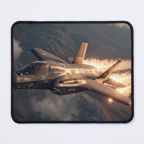 Item preview, Lightning Jet In Defensive Manoeuvre in Low Light designed and sold by Skyframe Aviation.