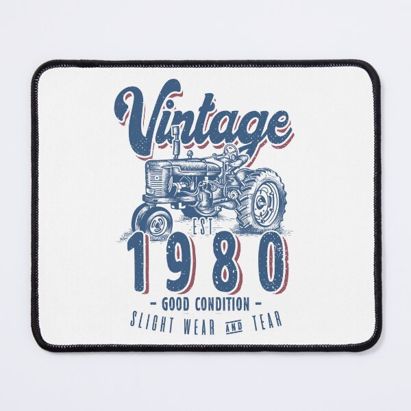 Item preview, Vintage Tractor Farmer Birthday Born In 1980 designed and sold by JRRTs.