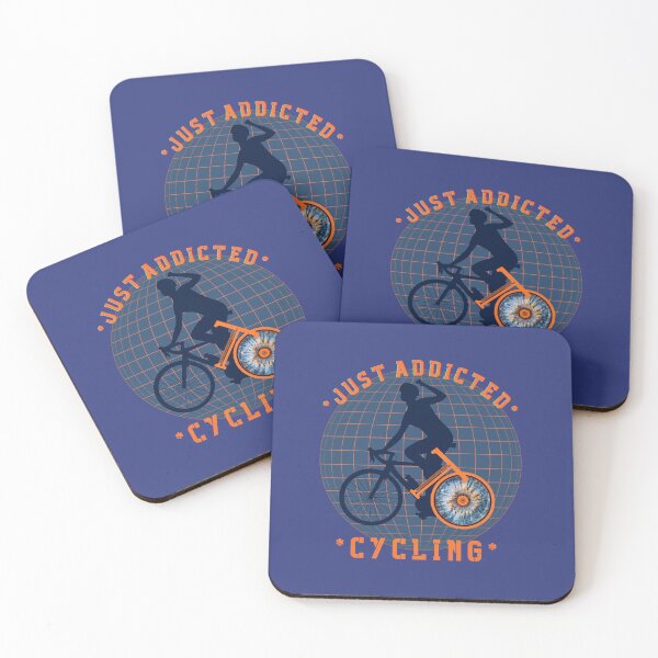 Item preview, Just addicted To Cycling - Gift For Passionate Cyclists designed and sold by RaniaMaay.
