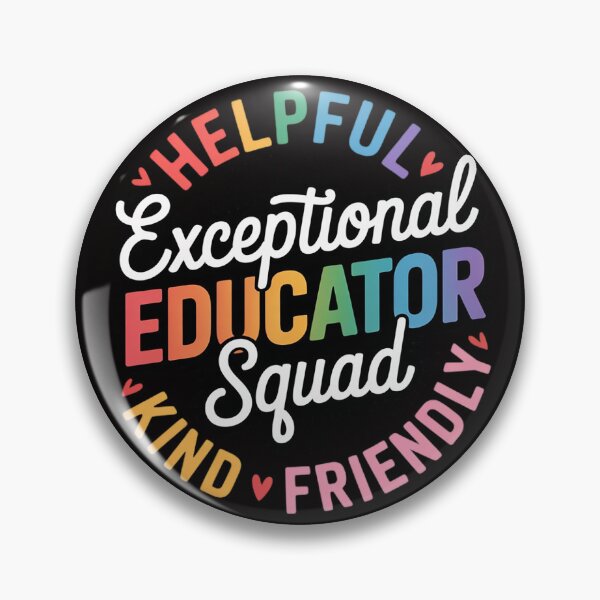 Item preview, Exceptional Educator Squad Special Education Teacher Autism designed and sold by OlafLica.