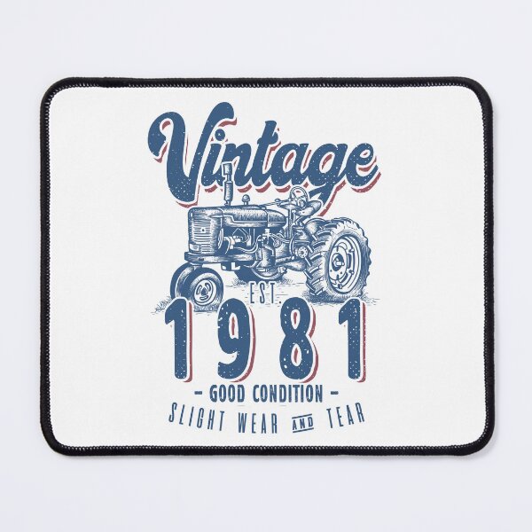 Item preview, Vintage Tractor Farmer Birthday Born In 1981 designed and sold by JRRTs.