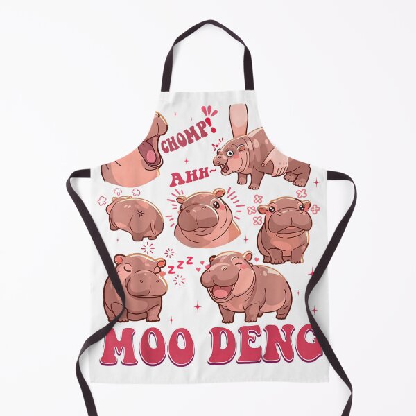 Item preview, Moo Deng Moo Deng Cute Baby Hippo designed and sold by Foryoubroshirt.