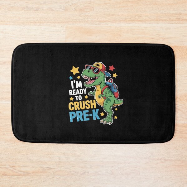 Item preview, I'm Ready to Crush Pre K Dinosaur 1st Day of Prek School Boy  designed and sold by MicanCuteStore.