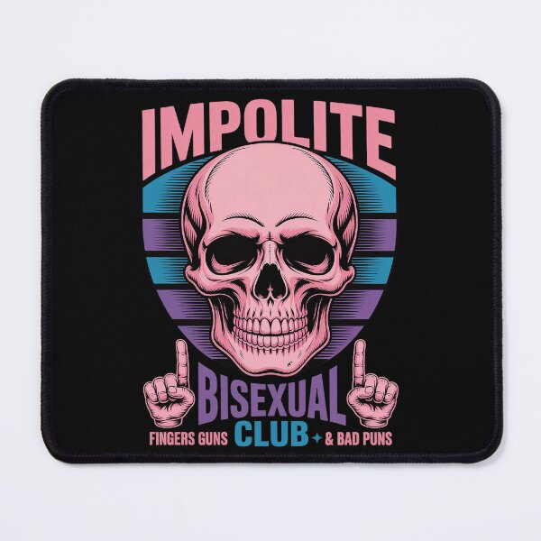 Item preview, Impolite Bisexual Club Bi LGBTQ Pride Flag  designed and sold by GGrizeldaRivas.