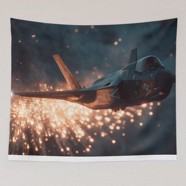 Item preview, F35B Lightning Performing Evasive Actions in a Display of Power designed and sold by Skyframe Aviation.
