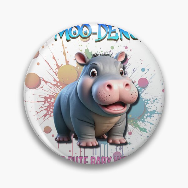Item preview, MOO-DENG The Cute Baby Hippo from Open Zoo in Thailand designed and sold by Foryoubroshirt.