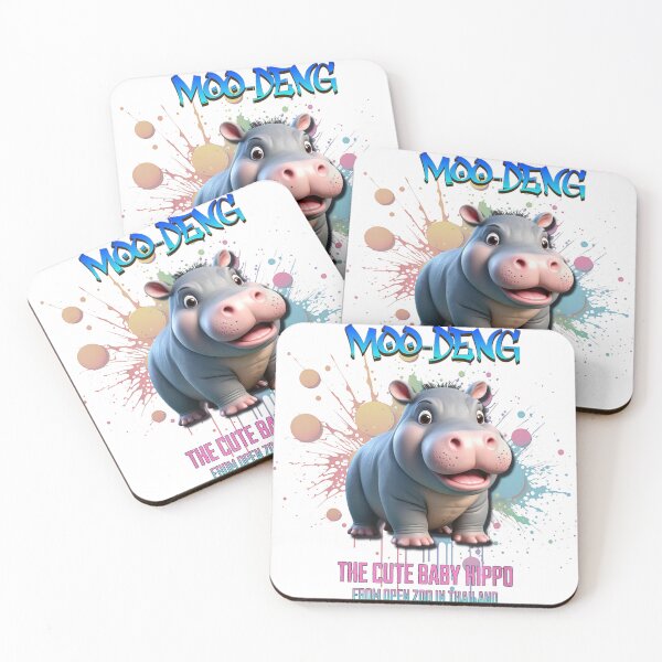 Item preview, MOO-DENG The Cute Baby Hippo from Open Zoo in Thailand designed and sold by Foryoubroshirt.