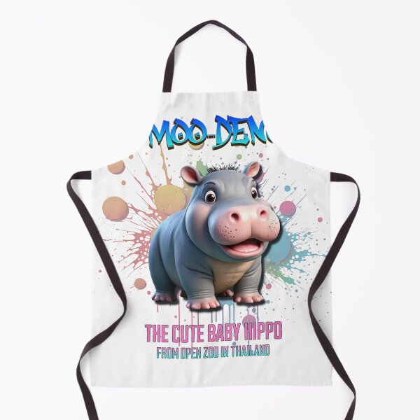 Item preview, MOO-DENG The Cute Baby Hippo from Open Zoo in Thailand designed and sold by Foryoubroshirt.