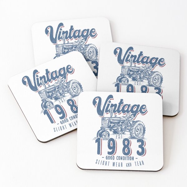 Item preview, Vintage Tractor Farmer Birthday Born In 1983 designed and sold by JRRTs.