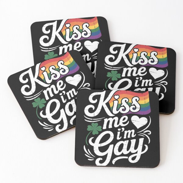 Item preview, Kiss Me I’m Gay Gay St. Patrick’s Day LGBT Pride  designed and sold by GGrizeldaRivas.