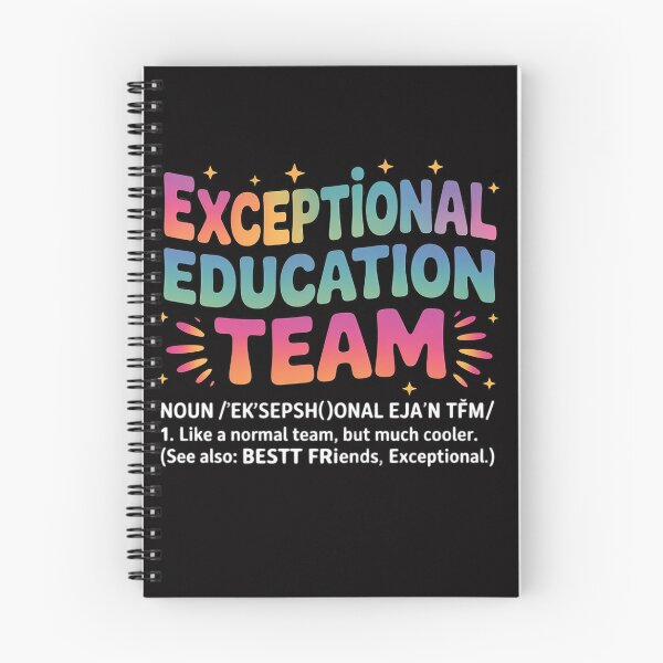 Item preview, Exceptional Education Team SPED ESE Teacher Definition Quote designed and sold by OlafLica.