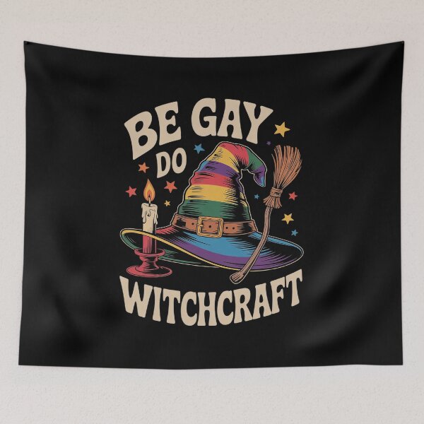Item preview, Lesbian Bisexual Gay Girl Witch Pride Be Gay Do Witchcraft  designed and sold by GGrizeldaRivas.