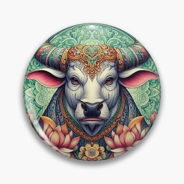 Item preview, No274-Animal-wild ox-1a-Thai traditional-680729-bing (3) designed and sold by Vanich-Panich.