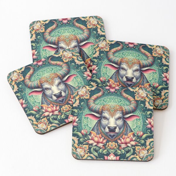 Item preview, No274-Animal-wild ox-1a-Thai traditional-680729-bing (3) designed and sold by Vanich-Panich.