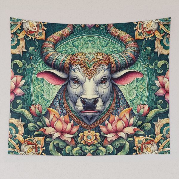 Item preview, No274-Animal-wild ox-1a-Thai traditional-680729-bing (3) designed and sold by Vanich-Panich.