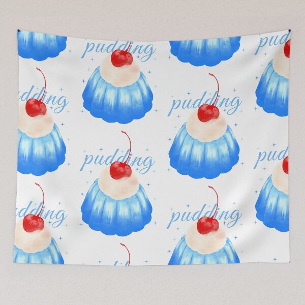 Item preview,  Blue Gelatin Pudding with a Cherry on Top designed and sold by baddiemooo.