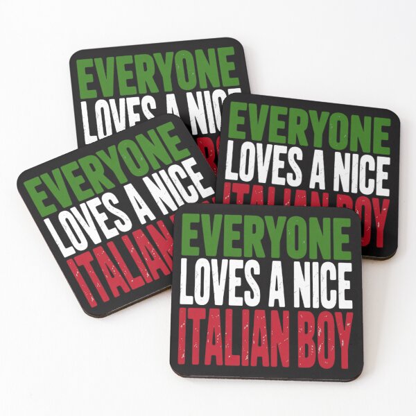 Item preview, Everyone Loves A Nice Italian Boy Italy Flag Gift Idea designed and sold by OlafLica.