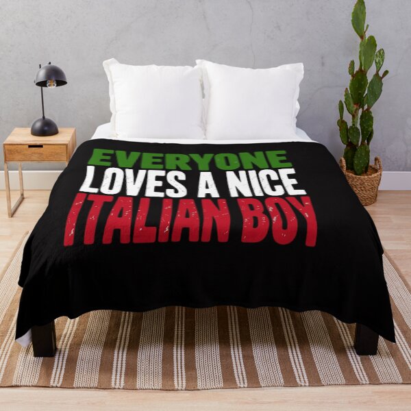 Item preview, Everyone Loves A Nice Italian Boy Italy Flag Gift Idea designed and sold by OlafLica.