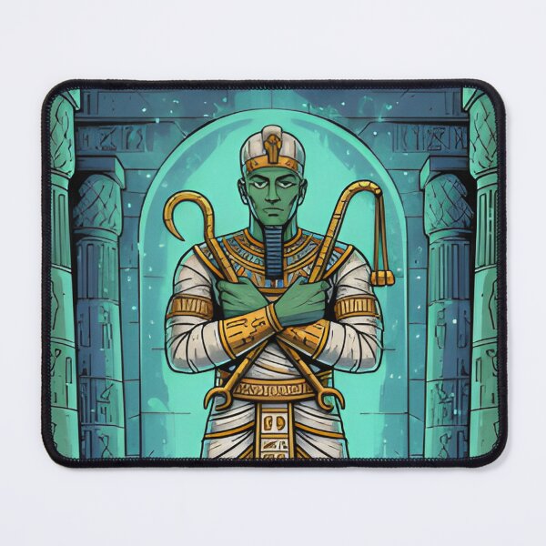 Item preview, Osiris Egyptian God Underworld Afterlife Resurrection designed and sold by NeonPantheon.