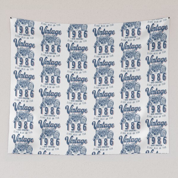 Item preview, Vintage Tractor Farmer Birthday Born In 1986 designed and sold by JRRTs.