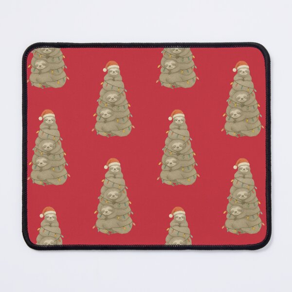 Item preview, Stack of Sloth Christmas Tree designed and sold by MargLandmeter.