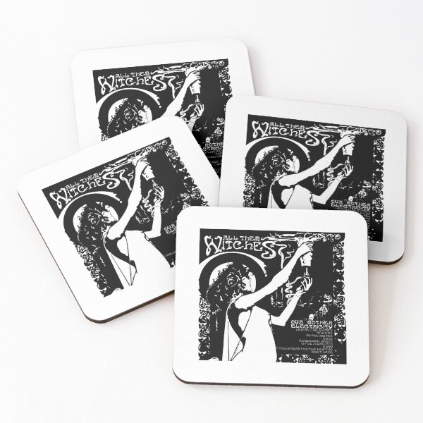 Aperçu de l'œuvre Groupe de rock Black Silhouette Woman créée et vendue par nerdyygraphic.