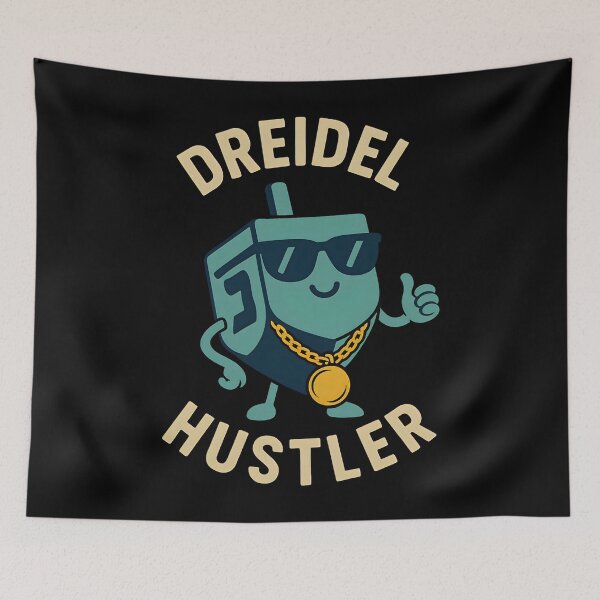 Item preview, Dreidel Hustler – Funny Cool Hanukkah designed and sold by SidTastic .