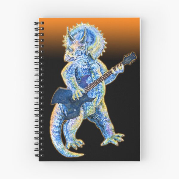 Item preview, Jurassic Jazz - Tricerotops plays Electric Guitar designed and sold by MissMusica.