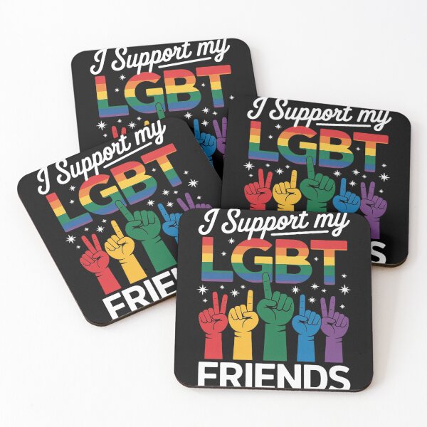 Item preview, LGBT Awareness I Support My LGBT Friends LGBTQ Gay Lesbian  designed and sold by GGrizeldaRivas.