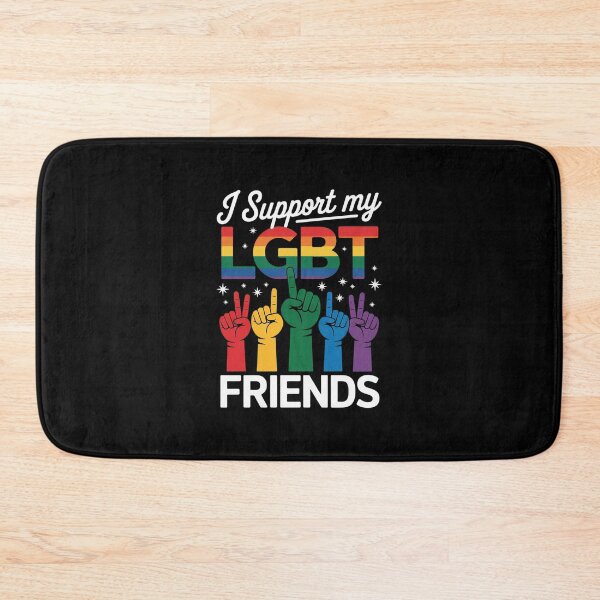 Item preview, LGBT Awareness I Support My LGBT Friends LGBTQ Gay Lesbian  designed and sold by GGrizeldaRivas.