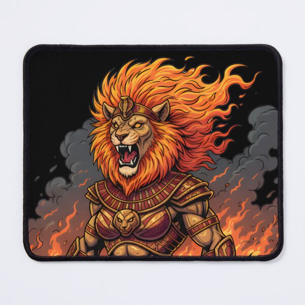Item preview, Sekhmet Egyptian Goddess War Plague Lion Fire designed and sold by NeonPantheon.