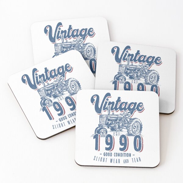 Item preview, Vintage Tractor Farmer Birthday Born In 1990 designed and sold by JRRTs.