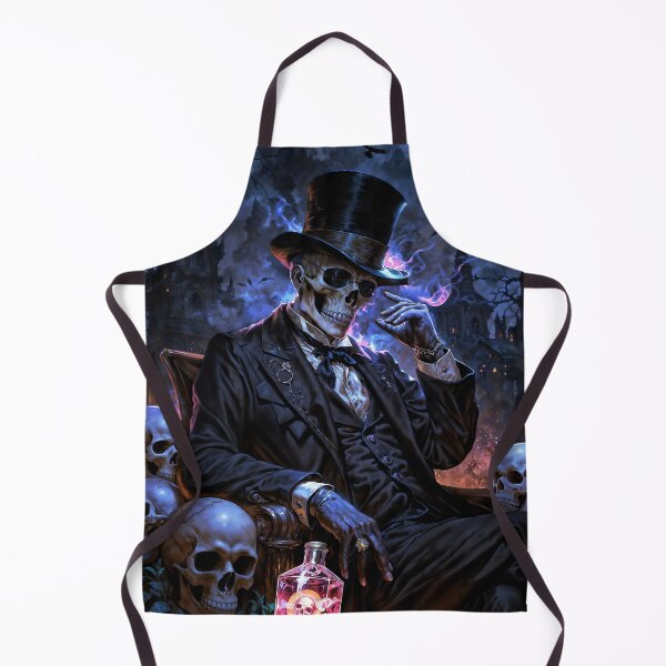 Item preview, Baron Samedi Dark Fantasy Illustration designed and sold by AliceWhiteDF.