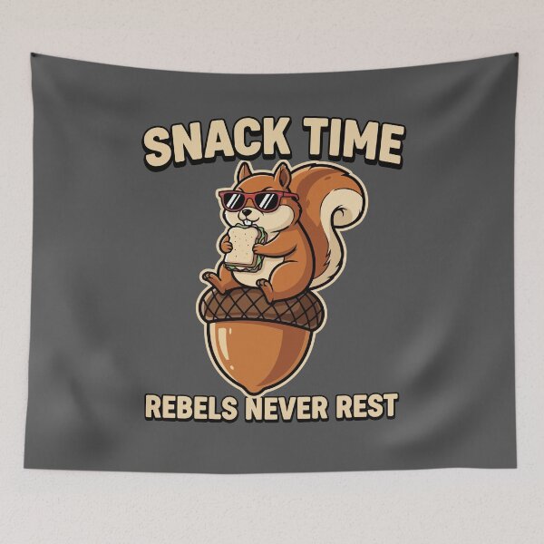 Item preview, Snack Time Rebel designed and sold by fadilow.
