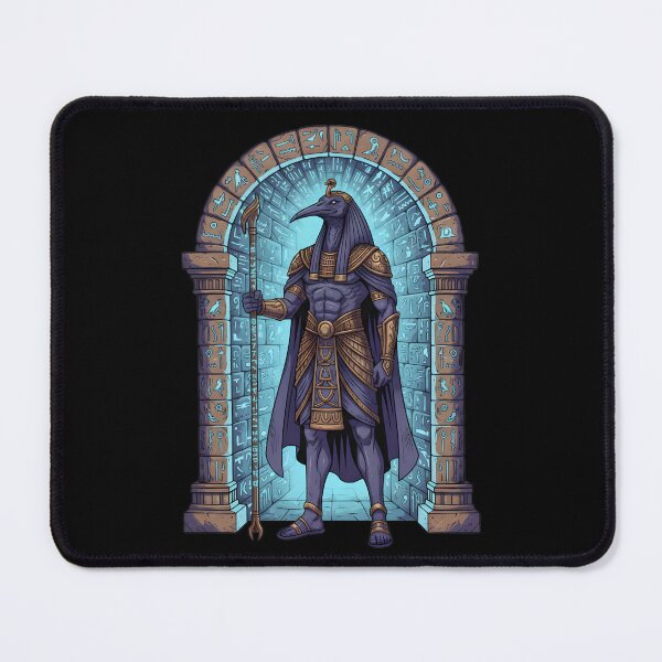 Item preview, Thoth Egyptian God Knowledge Wisdom Moon Ibis designed and sold by NeonPantheon.